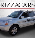 honda pilot 2005 silver suv exl 4x4 gasoline 6 cylinders all whee drive automatic with overdrive 60462