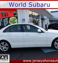 mercedes benz c class 2008 white sedan c300 4matic luxury gasoline 6 cylinders all whee drive automatic 07701