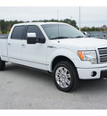 ford f 150 2009 white platinum flex fuel 8 cylinders 4 wheel drive automatic 77388