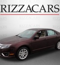 ford fusion 2012 dk  red sedan sel gasoline 4 cylinders front wheel drive automatic with overdrive 60546