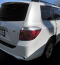 toyota highlander 2008 white suv gasoline 6 cylinders front wheel drive automatic 34474