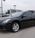 nissan altima 2010 black coupe 2 5 s gasoline 4 cylinders front wheel drive automatic 76018