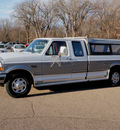 ford f 250 1996 white pickup truck sc xlt diesel v8 rear wheel drive automatic with overdrive 55318