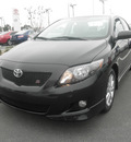 toyota corolla 2009 black sedan s gasoline 4 cylinders front wheel drive automatic 34788