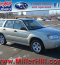 subaru forester 2007 gold suv 2 5 x gasoline 4 cylinders all whee drive automatic 55811