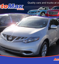 nissan murano 2011 silver gasoline 6 cylinders front wheel drive automatic 34474