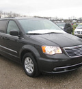 chrysler town and country 2011 dk  gray van touring flex fuel 6 cylinders front wheel drive autostick 62863