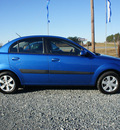 kia rio 2006 blue sedan lx gasoline 4 cylinders front wheel drive automatic 27569