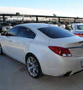 buick regal 2012 white sedan gs gasoline 4 cylinders front wheel drive automatic 76087