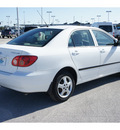 toyota corolla 2008 white sedan ce gasoline 4 cylinders front wheel drive automatic 77388