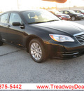 chrysler 200 2012 black sedan touring gasoline 4 cylinders front wheel drive automatic 45840