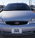 ford focus 2007 silver sedan zx4 ses gasoline 4 cylinders front wheel drive automatic with overdrive 76018