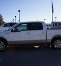 ford f 150 2011 white king ranch gasoline 6 cylinders 2 wheel drive automatic 76018