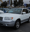 subaru forester 2006 white suv 2 5 x l l bean edition gasoline 4 cylinders all whee drive automatic 94063