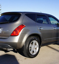 nissan murano 2003 gray suv sl gasoline 6 cylinders front wheel drive automatic 76018