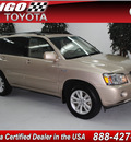 toyota highlander hybrid 2006 gold suv limited hybrid 6 cylinders all whee drive automatic 91731