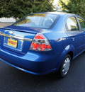 chevrolet aveo 2010 blue sedan lt gasoline 4 cylinders front wheel drive automatic 98371