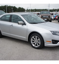 ford fusion 2012 silver sedan sel flex fuel 6 cylinders front wheel drive shiftable automatic 77388