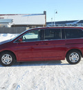 honda odyssey 2005 red van ex l gasoline 6 cylinders front wheel drive automatic with overdrive 55811