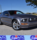 ford mustang 2006 gray coupe gt gasoline 8 cylinders rear wheel drive automatic 32837