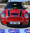 mini cooper 2005 red hatchback s gasoline 4 cylinders front wheel drive 6 speed manual 32837