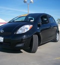 toyota yaris 2009 blkblack hatchback gasoline 4 cylinders front wheel drive 4 speed automatic 90241