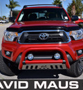 toyota tacoma 2012 red sr5 gasoline 6 cylinders 2 wheel drive automatic 32771