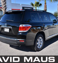 toyota highlander 2012 black suv gasoline 6 cylinders front wheel drive automatic 32771
