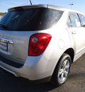 chevrolet equinox 2012 silver ls flex fuel 4 cylinders all whee drive automatic 60007