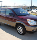 buick rendezvous 2004 dk  red suv cxl gasoline 6 cylinders all whee drive automatic 76018
