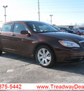 chrysler 200 2012 dk  brown sedan touring gasoline 4 cylinders front wheel drive automatic 45840