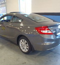 honda civic 2012 gray coupe ex gasoline 4 cylinders front wheel drive automatic 28557