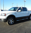 ford f 150 2008 white pickup truck supercrew fx4 off road flex fuel 8 cylinders 4 wheel drive automatic 56301