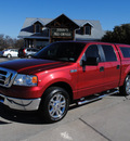 ford f 150 2008 red xlt flex fuel 8 cylinders 2 wheel drive automatic with overdrive 76087