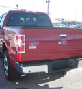 ford f 150 2011 dk  red lariat flex fuel 8 cylinders 4 wheel drive automatic 62863