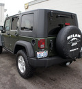 jeep wrangler unlimited 2008 green suv rubicon gasoline 6 cylinders 4 wheel drive automatic with overdrive 98371
