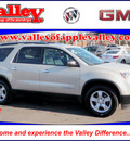 gmc acadia 2007 gold suv sle gasoline 6 cylinders front wheel drive automatic 55124