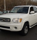 toyota sequoia 2004 white suv limited gasoline 8 cylinders 4 wheel drive automatic 06019