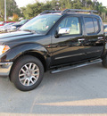 nissan frontier 2012 black sl gasoline 6 cylinders 2 wheel drive automatic 33884