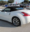 nissan 370z 2012 white gasoline 6 cylinders rear wheel drive automatic 33884