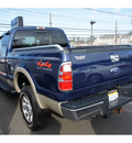 ford f 350 super duty 2008 dk  blue lariat gasoline 8 cylinders 4 wheel drive automatic with overdrive 08902