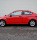 ford focus 2008 red coupe se gasoline 4 cylinders front wheel drive automatic with overdrive 98371