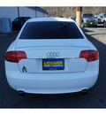 audi a4 2007 white sedan 2 0t quattro gasoline 4 cylinders all whee drive 6 speed manual 07060