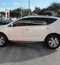 nissan murano 2010 white suv sl gasoline 6 cylinders front wheel drive automatic 33884