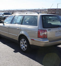 volkswagen passat 2001 gold wagon glx v6 gasoline 6 cylinders front wheel drive automatic 80229