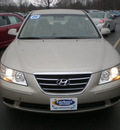 hyundai sonata 2009 tan sedan gasoline 4 cylinders front wheel drive automatic 13502