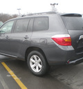toyota highlander 2010 gray suv gasoline 6 cylinders front wheel drive automatic 13502