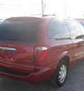 chrysler town and country 2005 red van signature series gasoline 6 cylinders front wheel drive automatic 62863