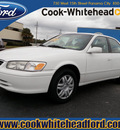 toyota camry 2001 white sedan le gasoline 4 cylinders dohc front wheel drive automatic 32401