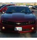 chevrolet camaro 2011 red coupe lt2 gasoline 6 cylinders rear wheel drive autostick 77037